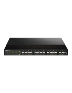 D-LINK DIS-700G-28XS von D-LINK kaufen. Industrieller Switch mit 24 Kupferports 100/1000 + 4 SFP-Ports 1 Gbit/s/10 Gbit/s. Verwa