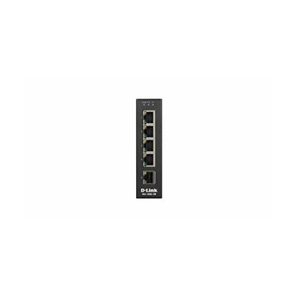 Acquistare D-LINK DIS-100G-5W D-LINK. Switch industriale a 5 porte in rame 100/1000. Non gestibile. 12/24/48 Vdc. Alimentatore d