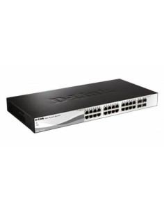 D-LINK DGS-1210-28P D-LINK kaufen. PoE+-Switch mit 24 Kupfer-Ports 10/100/1000 + 4 Combo-SFP 100/1000. PoE max. 193 W. (konsul