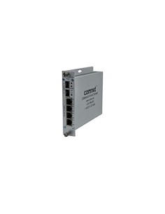 COMNET CNGE2FE4SMSPOEH COMNET. Interruptor industrial auto-gerencial de 4 portas 10/100 POE + 2 portas de gigabit SFP. Poe: 2TX 