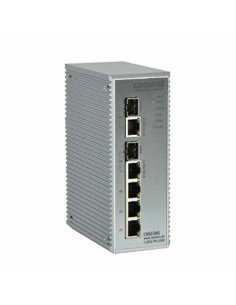 COMNET CNGE5MS COMNET. Interruptor industrial gerencial de 3 Gigabit Copper Gigabit + 2 portas Gigabit Combo SFP. Fuente de alim