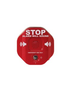 Sti Sti 6400 Sti. Alarme para saída da porta de emergência. Cancelamento por chave.