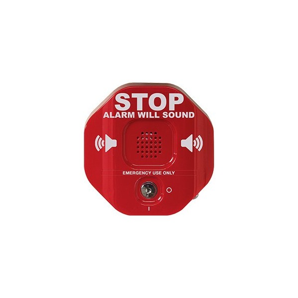 Sti Sti 6400 Sti. Alarme para saída da porta de emergência. Cancelamento por chave.