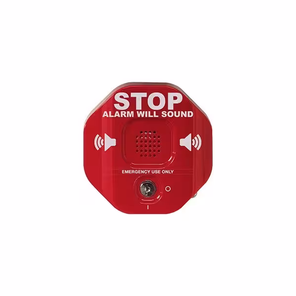 Acheter STI STI 6400 STI. Alarme pour sortie de porte de secours. Neutralisation par clé.