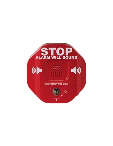 Acheter STI STI 6400 STI. Alarme pour sortie de porte de secours. Neutralisation par clé.