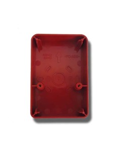 Fireclass d-boxr fireclass. Base alta para as sirenes FC440. Cor vermelha