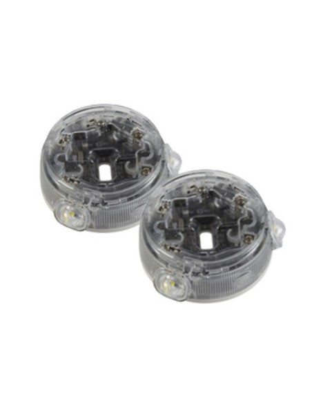 Fireclass fc441avb fireclass. Base com sirene e indicador de alarme de longo alcance para sensores analógicos analógicos da séri