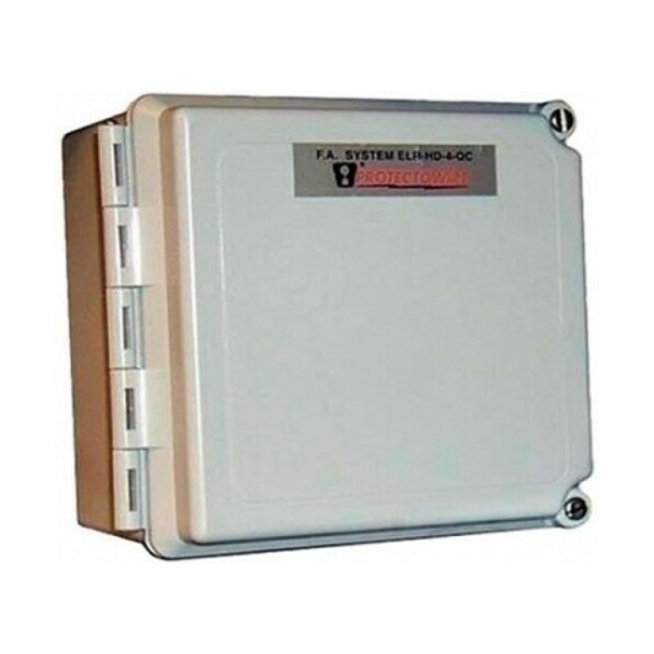 ProtectOwire ZB-HD-4-QC (N4X) ProtectOwire. Caixa de conexão de água (IP66) em fibra de vidro