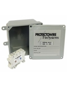 ProtectOwire ZB-5-QC ProtectOwire. Caixa de conexão não metálica ou linha à prova de umidade com bloco de terminais em