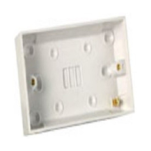 Fireclass fc470dgb fireclass. Caixa de montagem branca. Dimensões: 146 x 86 x 34mm.