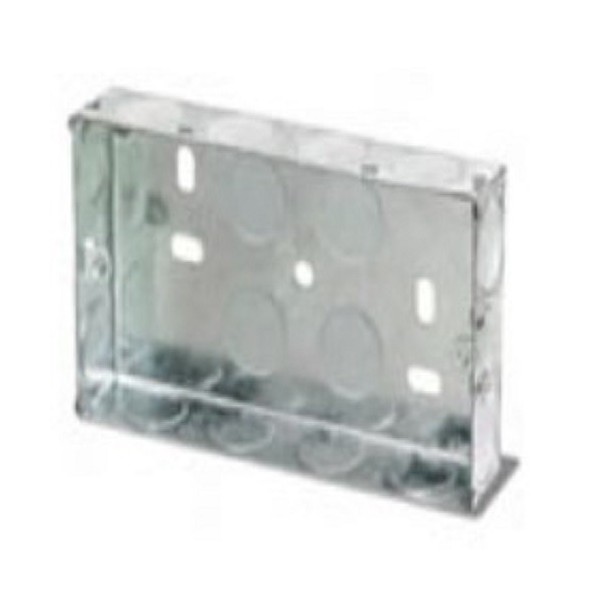 Fireclass fc470fmb fireclass. Caixa de montagem em aço inoxidável. Dimensões: 132 x 72 x 26mm.