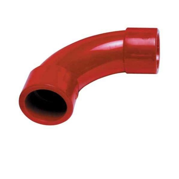 OEM ABS001-25 Casmar. 90 ° cotovelo para realizar emendas do tubo.