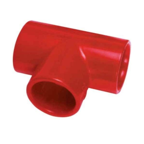 OEM ABS006-25 Casmar. Acessório de tipo de 90 ° T para executar emendas do tubo.