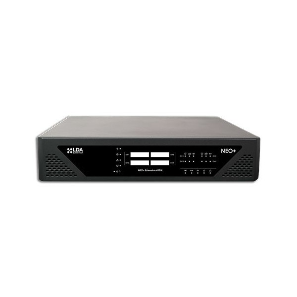 Acheter LDA NEO 4500LE LDA. Extension de contrôle et d’amplification pour systèmes NEO de 4 x 500 W sous 4 ohms.