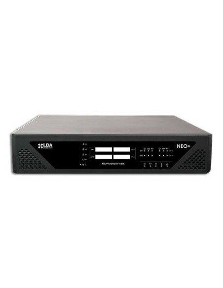 Acheter LDA NEO 4500LE LDA. Extension de contrôle et d’amplification pour systèmes NEO de 4 x 500 W sous 4 ohms.