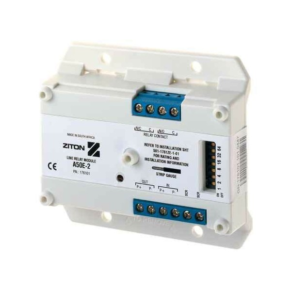Ziton A50E-2 ZITON. Módulo de 1 saída de relé para sistemas analógicos Ziton.