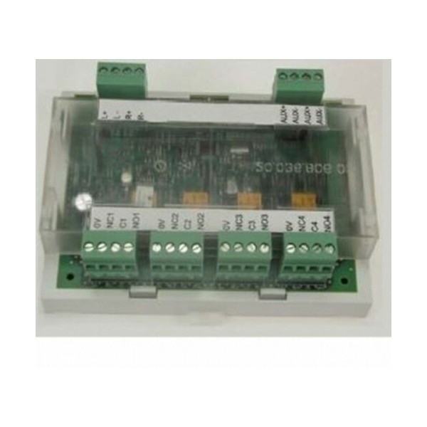 Acquistare FIRECLASS FC410QRM FIRECLASS. Modulo a 4 uscite a relè per sistemi analogici FireClass