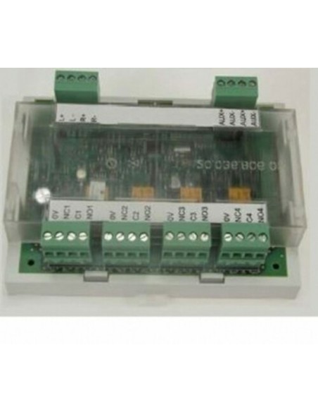 Acquistare FIRECLASS FC410QRM FIRECLASS. Modulo a 4 uscite a relè per sistemi analogici FireClass