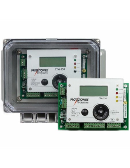 ProtectOwire CTM-530 ProtectOwire. Módulo para cabo térmico CTI com tela LCD e teclado.