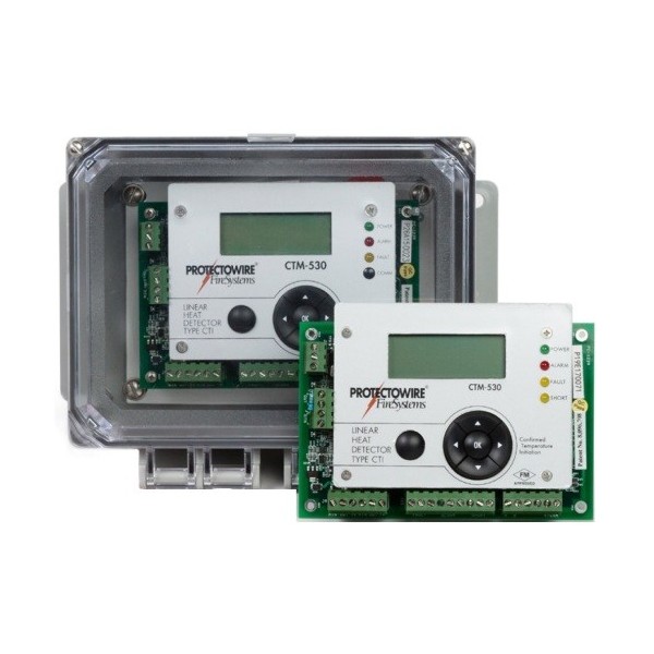 Kaufen Sie PROTECTOWIRE CTM-530E PROTECTOWIRE. Modul für CTI-Thermalkabel mit LCD-Display, Tastatur und Gehäuse.