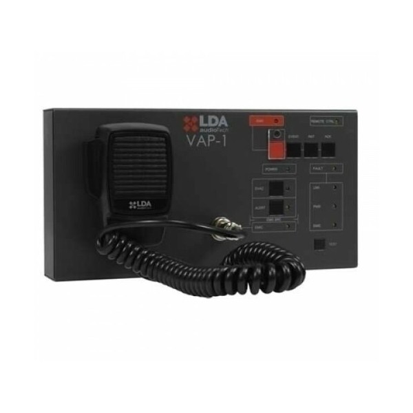 Lda vap-1 lda. Emergency panel with events