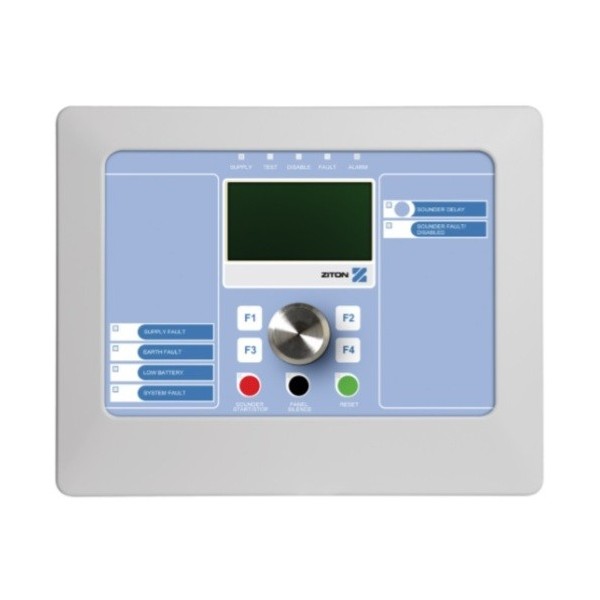 Ziton ZP2-FR-C-09 ZITON. Painel de repetidor compacto para usinas analógicas ZP2