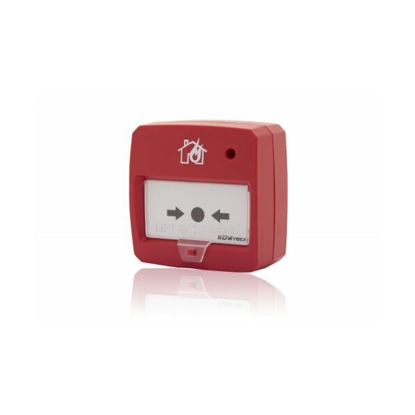 Acquistare DMTECH D9000MCP DMTECH. Pulsante manuale di allarme per sistemi convenzionali. Colore rosso.