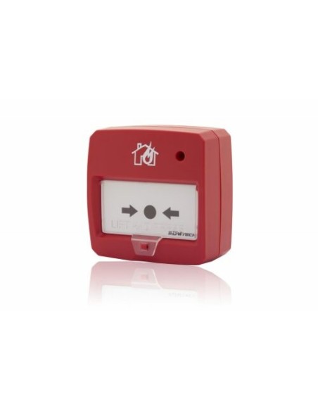 Acquistare DMTECH D9000MCP DMTECH. Pulsante manuale di allarme per sistemi convenzionali. Colore rosso.
