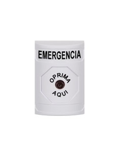 Sti Kit SS2300 Sti. Botão SS2. Cogumelo de emergência com chave. Cor branca