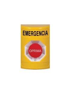 Sti Kit SS2201 Sti. Botão SS2. Cor amarela de cogumelo de emergência