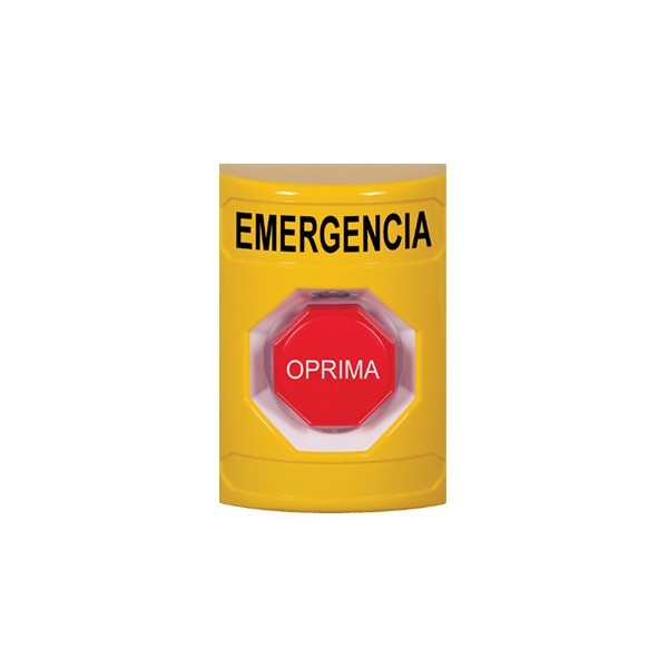 Sti Kit SS2202 Sti. Botão SS2. Cogumelo de emergência iluminado. Cor amarela