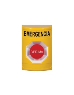 Sti Kit SS2204 Sti. Botão SS2. Cor amarela de cogumelo de emergência