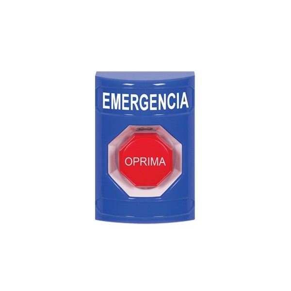 Sti Kit SS2402 Sti. Botão SS2. Cogumelo de emergência iluminado. Azul