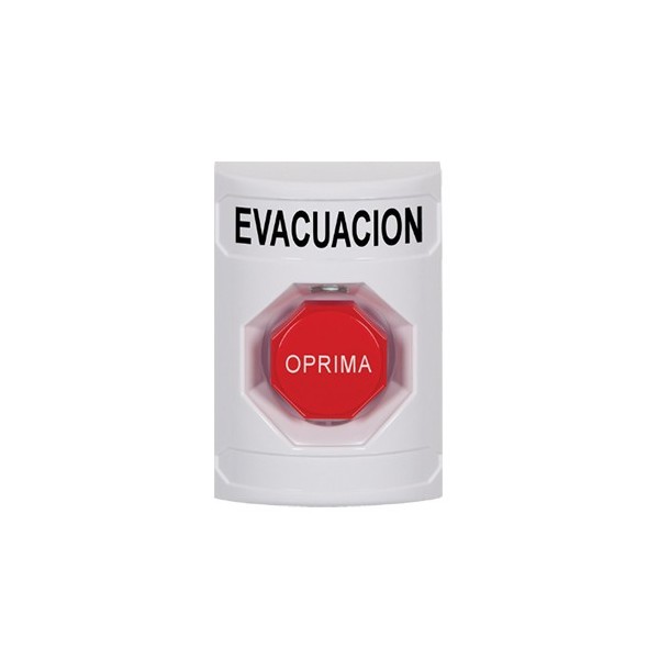 Sti Kit SS2302 Sti. Botão SS2. Cogumelo de emergência iluminado. Cor branca