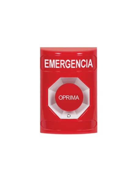 Sti Kit SS2001 Sti. Botão SS2. Cor vermelha de cogumelo de emergência