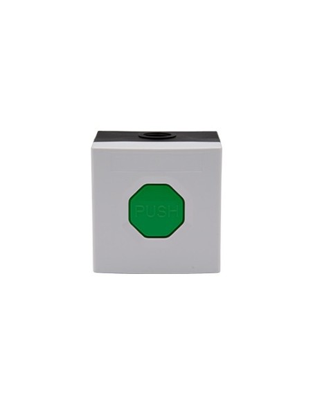 STI SS3 7G14 Sti. Pushbutton SS3. Botão verde da caixa branca. Não intertravar.