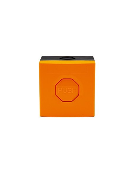 STI SS3 EE 04 Sti. Pushbutton SS3. Botão laranja laranja. Enclavable.