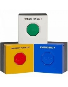 STI SS3 3G04 Sti. Pushbutton SS3. Botão verde da caixa verde. Enclavable.