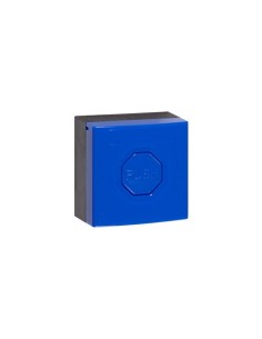 Acheter STI WSS3 9B04 STI. Bouton-poussoir WSS3. Boîtier et bouton bleus. À enclenchement.