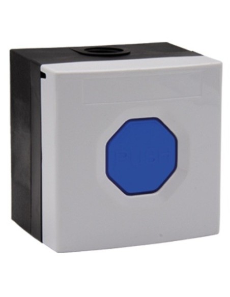 STI WSS3 7B04 Sti. Botão WSS3. Botão azul de caixa branca. Enclavable.