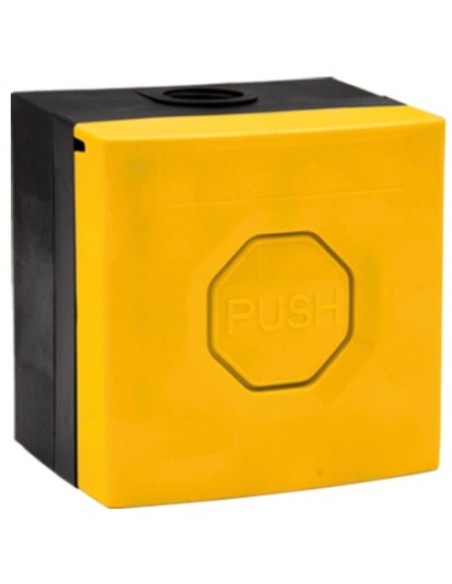 Acheter STI WSS3 5Y14 STI. Bouton-poussoir WSS3. Boîtier et bouton jaunes. Non enclenchable.