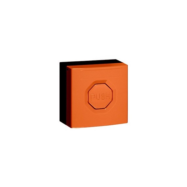 Kaufen STI WSS3 EE04 STI. WSS3-Taster. Gehäuse und orangefarbener Knopf. Rastend.