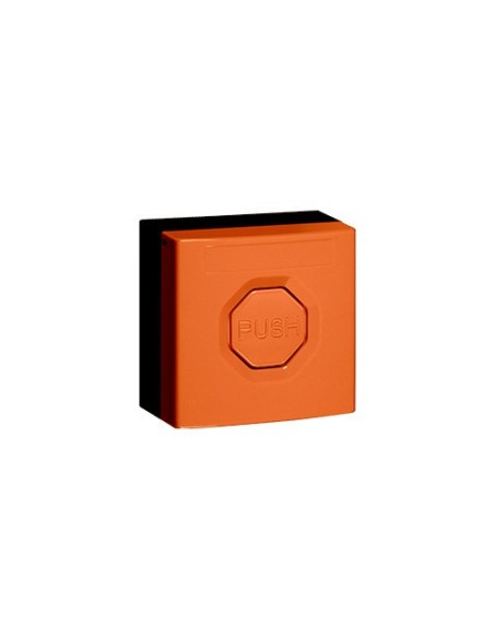 Kaufen STI WSS3 EE04 STI. WSS3-Taster. Gehäuse und orangefarbener Knopf. Rastend.