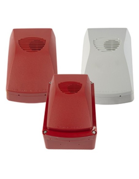 Acheter FIRECLASS FC445SR FIRECLASS. Sirène extérieure analogique alimentée par la boucle pour les systèmes FireClass.