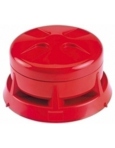 Acheter ZITON ZP755R-2R ZITON. Sirène intérieure analogique alimentée par la boucle pour systèmes Ziton. Couleur rouge.