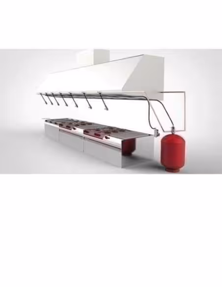 Acheter AIRFIRE ARFCHEF06B AIRFIRE. Système d’extinction pour hottes de cuisine. 6 litres