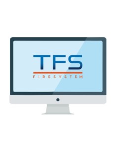 Sistema de incêndio Titan TFS 2609s Titan. Titan gráfico software para mantenedor / instalador.