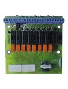 Ziton ZP3AB-MA8 ZITON. Cartão de 8 partidas de sino supervisionadas para a série Central ZP3