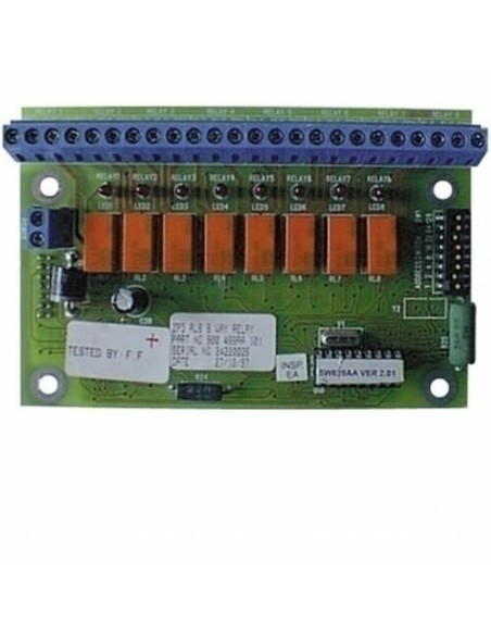 Acheter ZITON ZP3AB-RL8 ZITON. Carte à 8 sorties relais pour centrales de la série ZP3