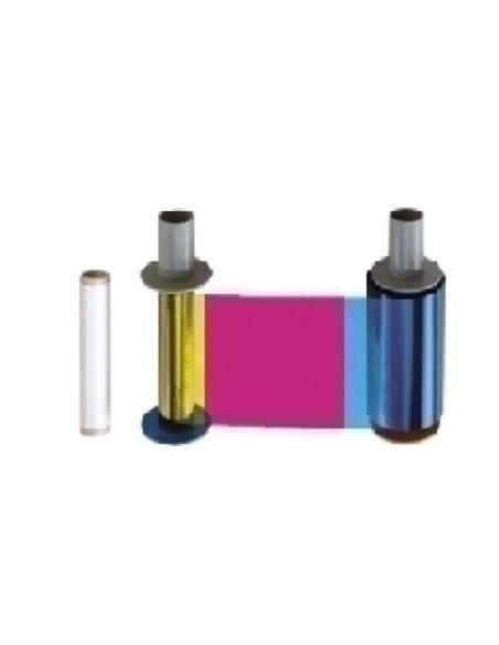 Fargo com-HDP5000-84051 FARGO. Fita de cores Ymck para impressora HDP5000 / E: com painel de resina preto - 500 impressões - inc
